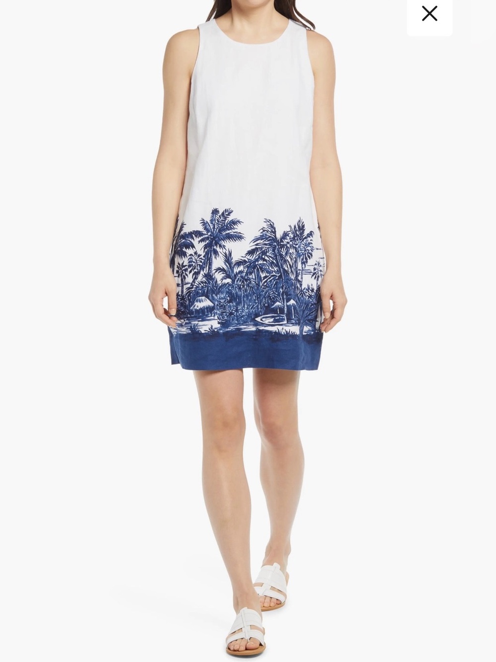 NWT! Tommy Bahama Bungalow Border Shift Dress